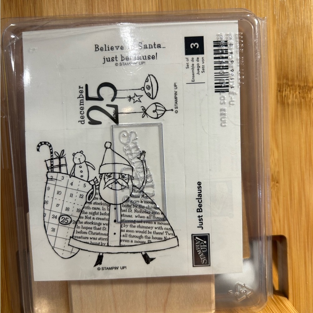 Stampin' Up! Holiday Santa Stamp Set
